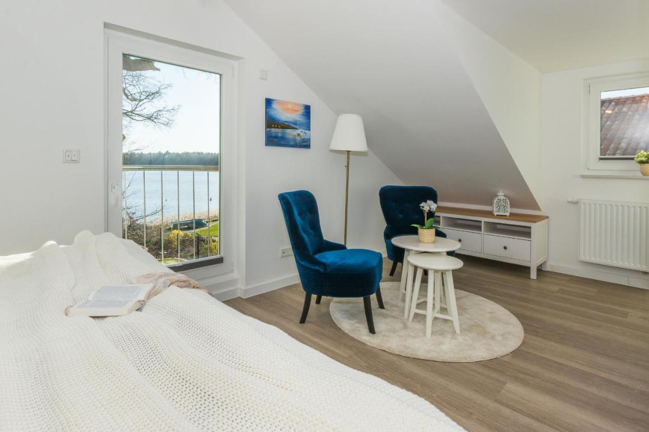5 Sterne Ferienhaus Direkt Am See Mit Sauna-Kamin-Garten คราโคอัมเซ ภายนอก รูปภาพ